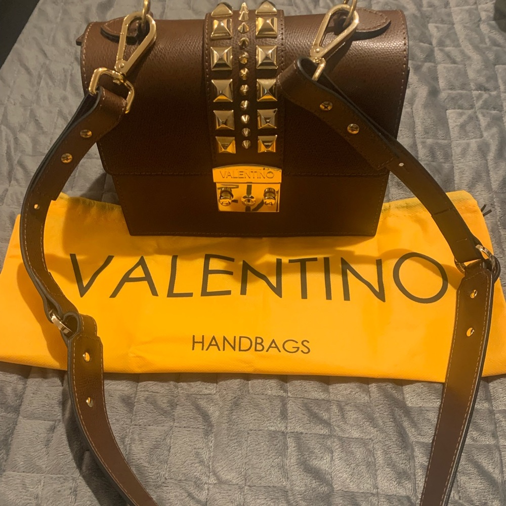 VALENTINO Rock Studded Crossbody Handbag.  Authentic!  Worn once.